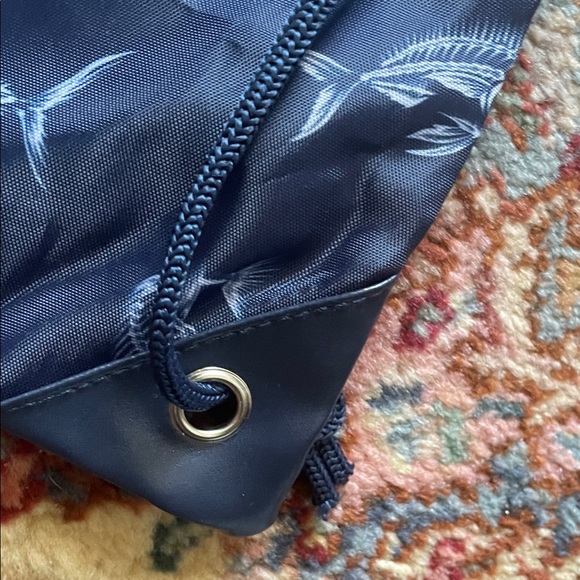 Salt Life Blue Fish Pattern Backpack - Picture 3 of 6